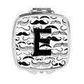 Carolines Treasures Letter E Moustache Initial Compact Mirror CJ2009-ESCM